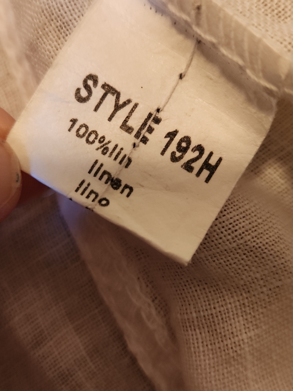 Lightweight White Linen Open-Front Women's Jacket - Picture 4 of 9